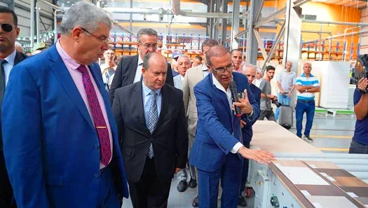 Made in Algeria Le Ministre de l'Industrie Inaugure l'Usine Ndiwi Meuble à Oran ! 🇩🇿🏭🛋️