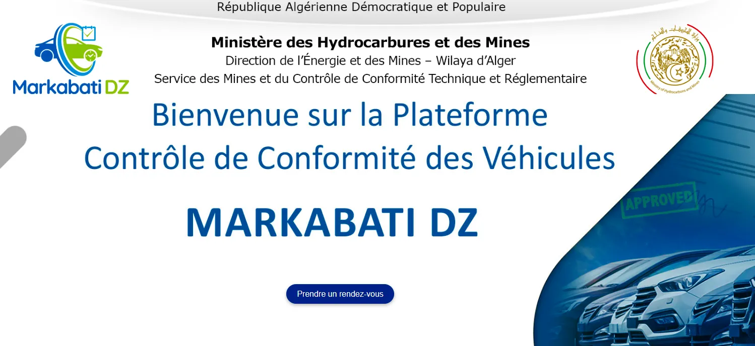 MarkabatiDZ : Nouveau Dispositif pour Faciliter le Contrôle de Conformité des Véhicules des Habitants d’Alger 🚗