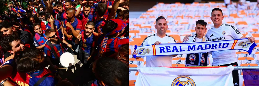 Real Madrid ou FC Barcelone Qui remporte le Clasico de la popularité mondiale