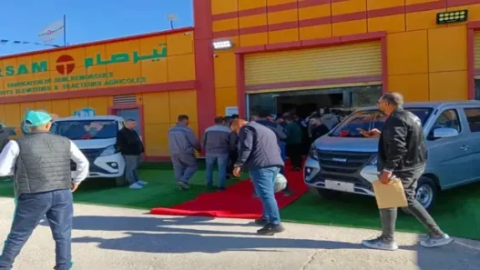 TIRSAM Lance la Commercialisation des Camions "HERBINE" Fabriqués Localement